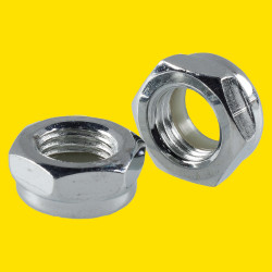 Precision Kingpin-Nut Silver