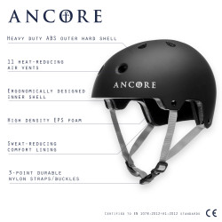 Ancore Prolight Helmet Matte Black